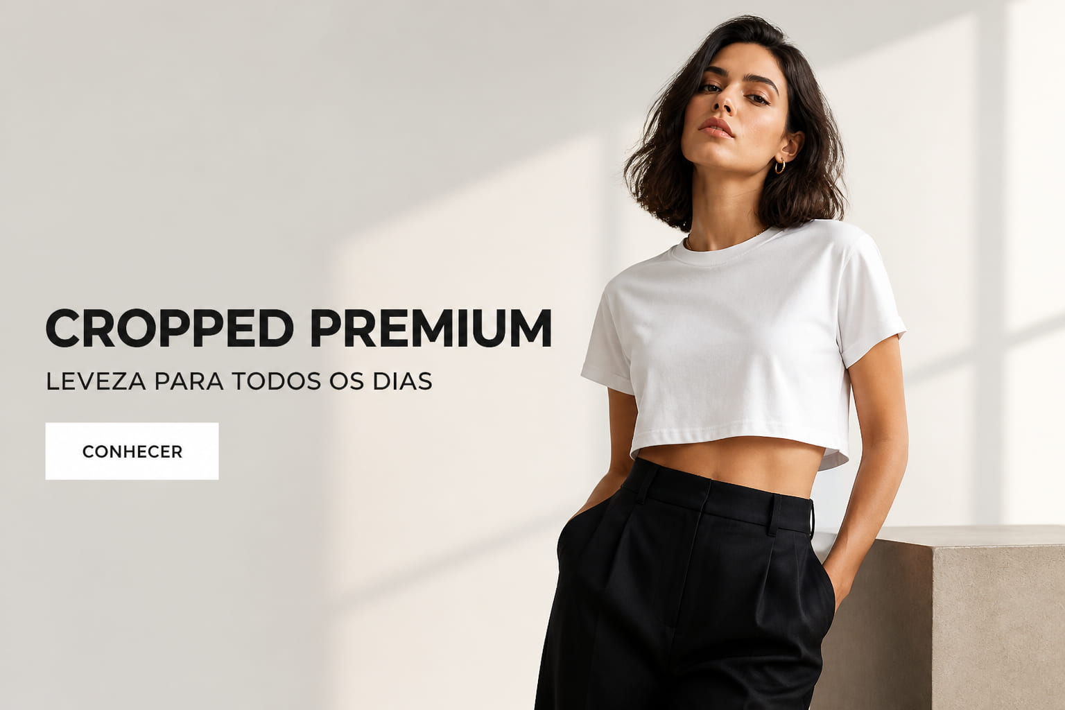 Colecao Cropped Premium
